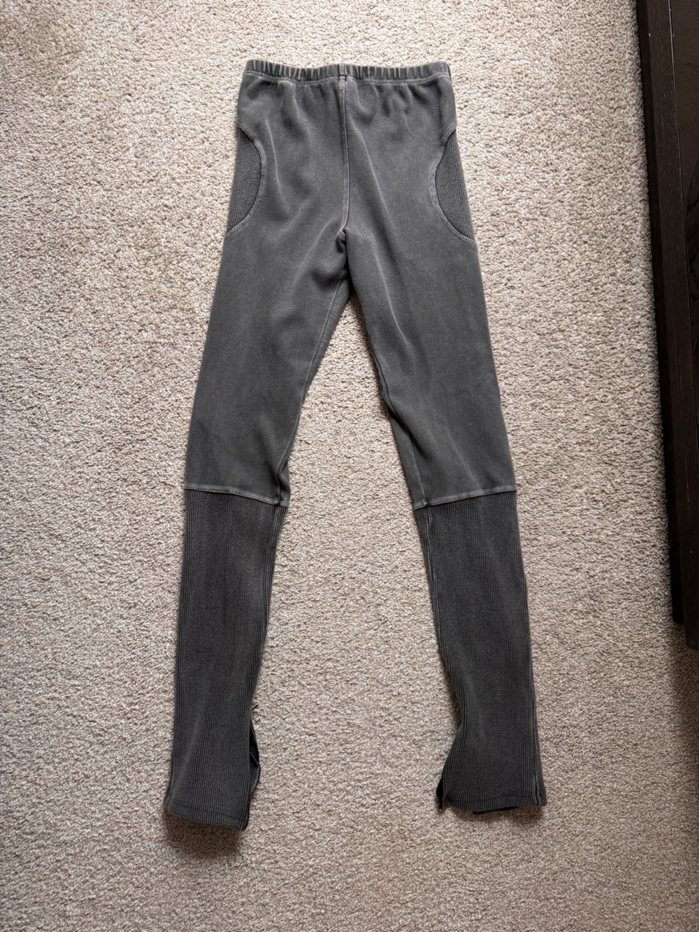 THE K LABEL KAVIAR Multi-Panelled Contour Rib Trousers